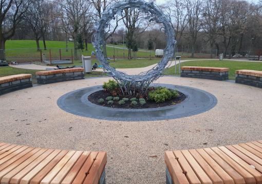 Fife Babies Memorial Garden, Dunfermaline Park - ALEX BUTTER LANDSCAPING LTD