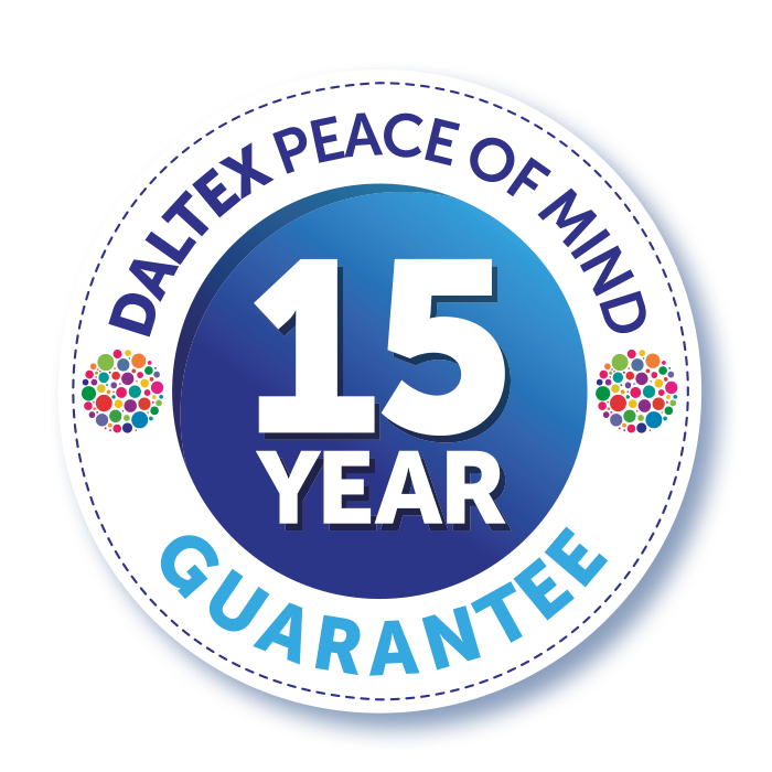 DALTEX 15 Year Product Quality Guarantee