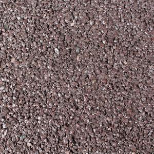 Overshot image of purple Celtic Plum aggregates that have been laid for resin bound