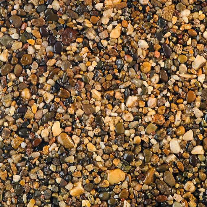 Yellow, Green and Brown Resin Bound Gravel - DALTEX Cappuccino
