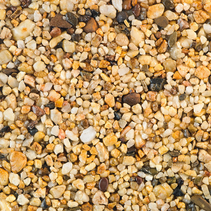 Brown, Yellow and Sandy Resin Bound Gravel Blend - DALTEX Dune 