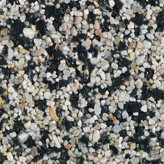 Black, Grey, White and Cream Resin Bound Gravel Blend - DALTEX Oyster 