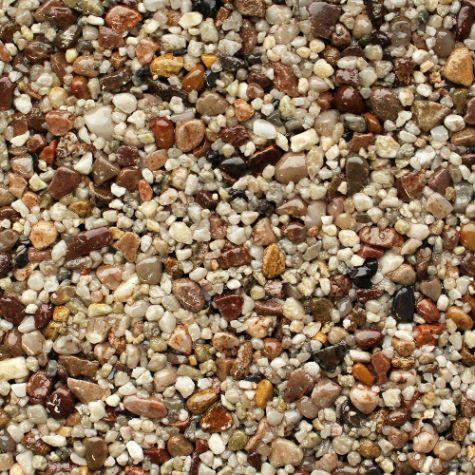 Pink, Cream and Brown Resin Bound Gravel Blend - DALTEX Pink Opal 