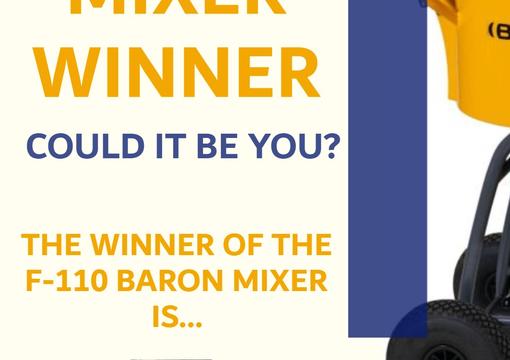 Winner of Baron Mixer Competition Revealed