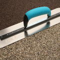 OX Trowel for resin bound installations placed on a resin bound surface 