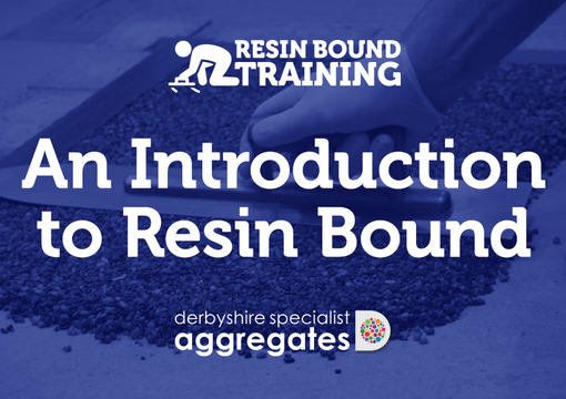 Free introductory online resin bound training from derbyshire aggregates to install resin bound driveways, paths and patios.