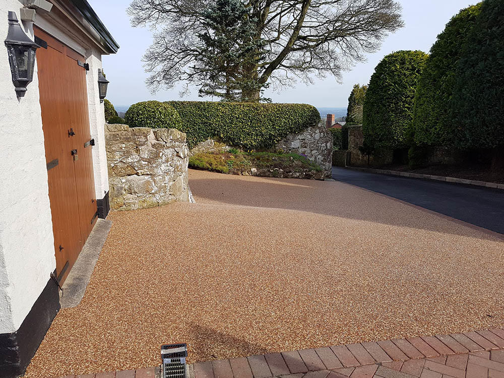 Sloped Resin Bound Driveway