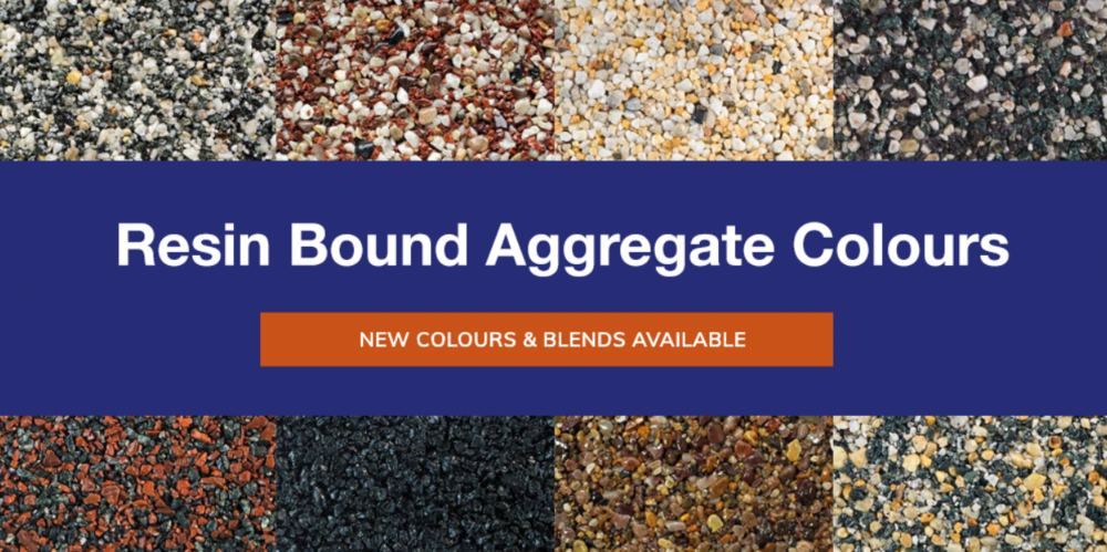 Resin bound gravel colours