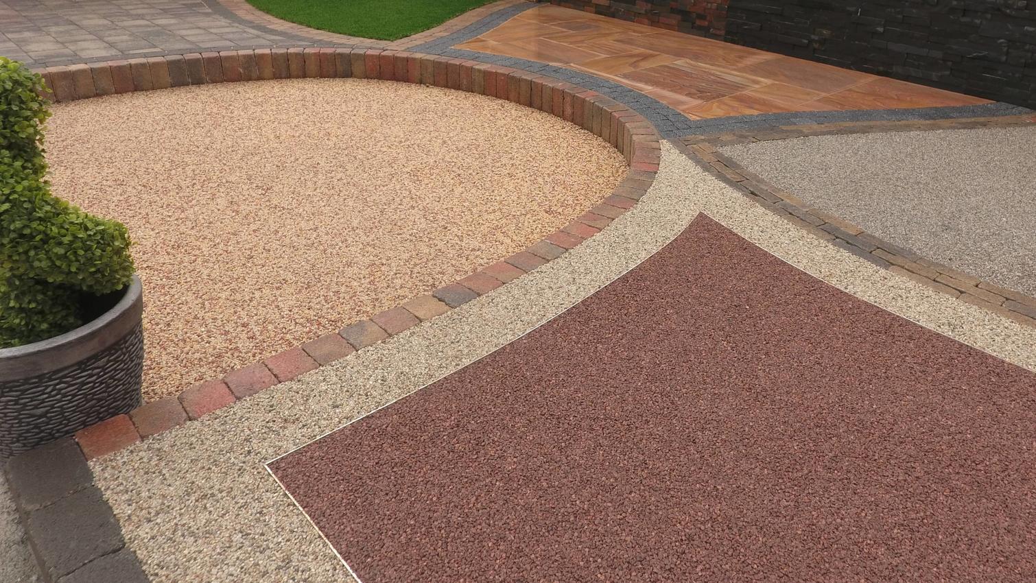 Resin patio colours