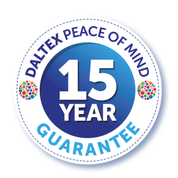 DALTEX 15 Year Product Quality Guarantee