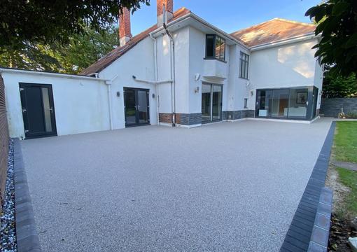 Resin Patio laid with DALTEX by CW Stanley