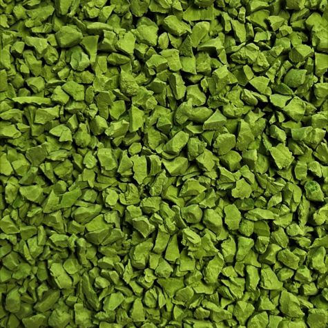 Light Green EPDM - Rubber Crumb
