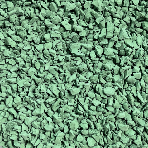 Green EPDM - Rubber Crumb