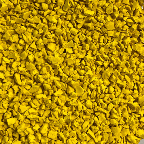 Bright Yellow EPDM - Rubber Crumb