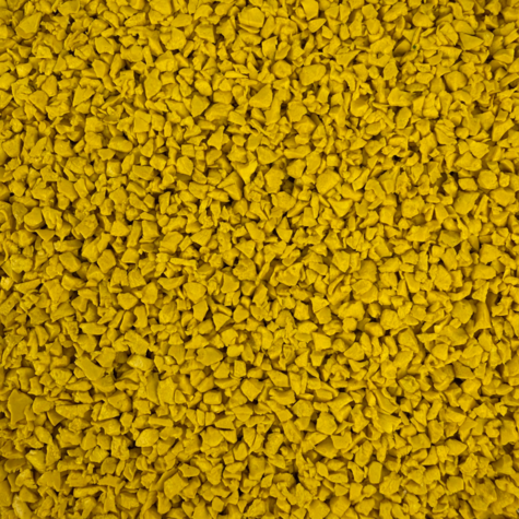 Yellow EPDM - Rubber Crumb