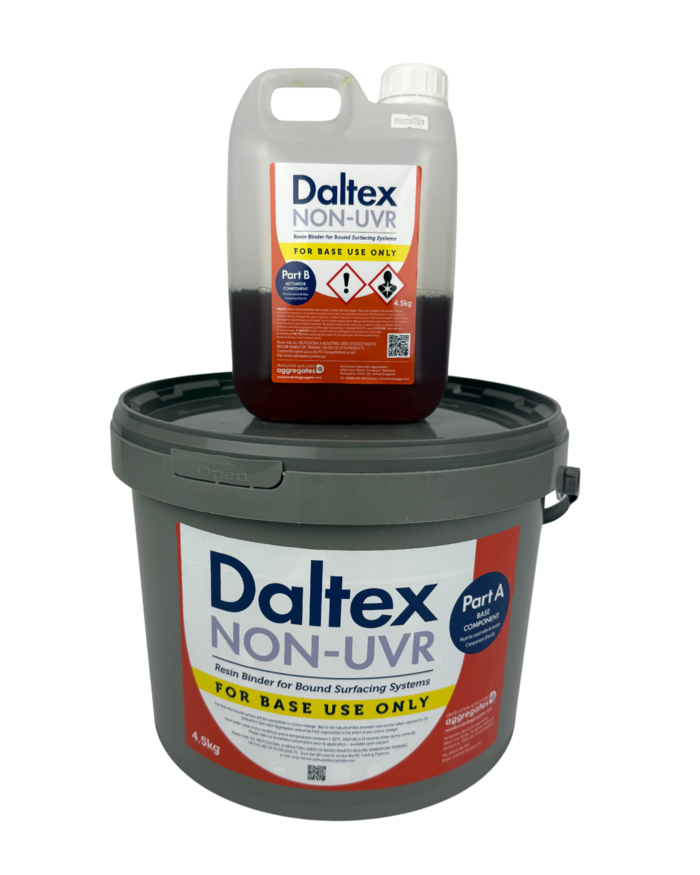 Non-uv Resin for resin bound installations, part a and part b tubs