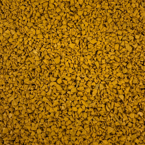Golden Yellow EPDM - Rubber Crumb