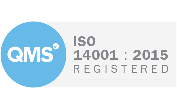 QMS ISO 14001 Registered, Certificate number 14129733
